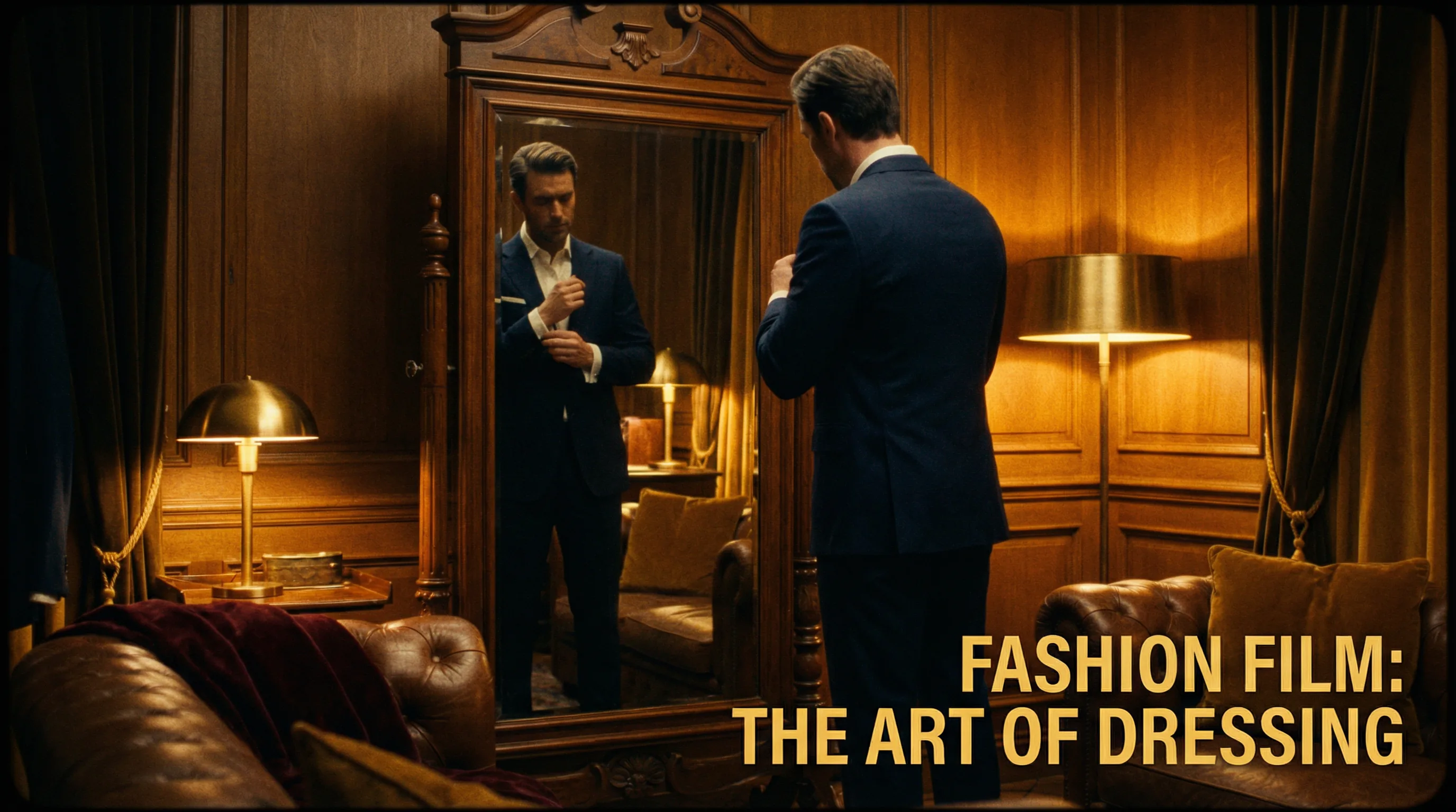 穿搭视频拍摄现场 - 男同